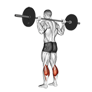 Barbell overhead press